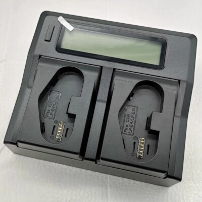 Cargador de batería LCD rápido para Canon LP-E4 LP-E4N LP-E19 EOS 1D C 1DX 1Ds Mark IV Foto 1 de 4