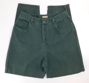 Liz Claiborne Lizwear Womens Green Jeans Size 14 - Picture 1 of 12
