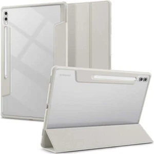 Hülle für Galaxy Tab S10 Ultra/S9 Ultra/S8 Ultra Spigen Cover Grau-Transparent - Bild 1 von 12