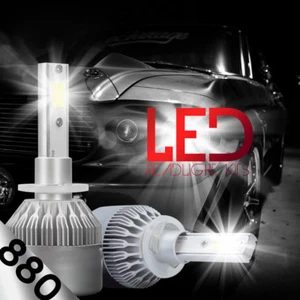 XENTEC LED HID Foglight Conversion kit 880 6000K for 1999-2000 GMC C2500 - Picture 1 of 12