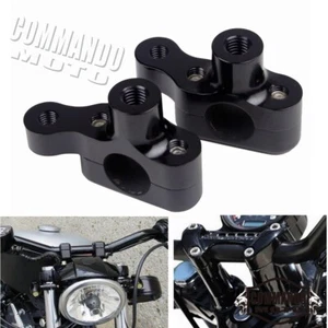Motorcycle Handlebar Riser Kit For Harley Sportster XL 1200 883 2004-2019 1" Bar - Picture 1 of 7