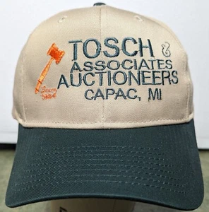 Tosch Associates Auctioneers Capac Michigan Hat - Picture 1 of 7