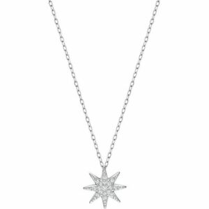 Swarovski Fizzy Silver Size 15 inches Pendant Necklace 5230280