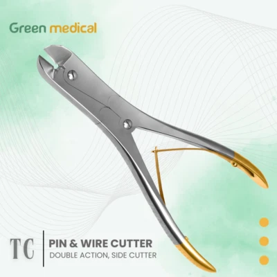 T/C штифт и резак для проволоки двойного действия 8,5 дюйма угловая нержавеющая сталь немецкого класса - Изображение 1 из 4