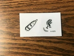 Calcomanías giratorias para máquina de pinball Gottlieb espacio exterior/órbita (NUEVAS) - Imagen 1 de 1