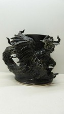 VINTAGE HELLFIRE DRAGON CUP MUG RETRO AUSTRALIA POTTERY