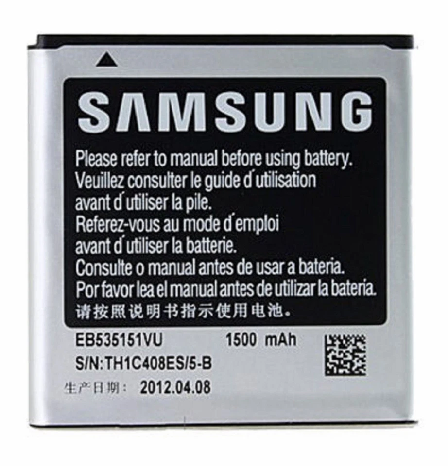 Nueva batería de repuesto para Samsung Galaxy S Advance i9070 1500mah EB535151VU Foto 1 de 1