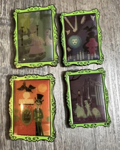 Disney Pin - Haunted Mansion 40th Anniversary 4-Pin Set by Artist SHAG - LE 250 - Picture 1 of 6