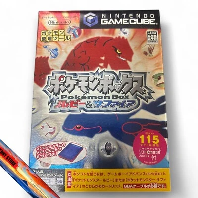 GameCube Pokemon Box Ruby & Sapphire GC Japan Nintendo Action Adventure Battle - Image 1 of 4