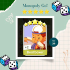 Monopoly Go! Sticker ⭐⭐⭐⭐⭐ Beat Boxer - Set 20 (Read Description!)