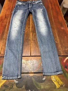 Girls Miss Me Jeans Size 14 Skinny Pants Nice - Picture 1 of 9