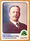 Frederic Remington 19th Century Sculptor 2009 TOPPS Heritage Series