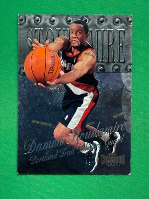 Baloncesto Skybox Metal Universe 1998-99 #123 Damon Stoudamire Foto 1 de 2