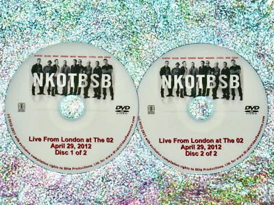 NKOTBSB LIVE FROM LONDON O2 2012 2 DVD Set NEW KIDS ON THE BLOCK BACKSTREET BOYS - Image 1 of 4