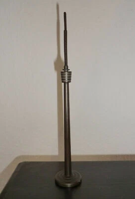 FERNSEHTURM Modell SELTEN dunkler Turm Metall brüniert STUTTGART 220mm/ 22cm WOW - Bild 1 von 4