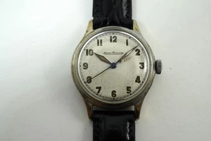 JAEGER LeCOULTRE ESTILO MILITAR BARRIDO SEGUNDO RELOJ PULSERA CAL P.478 FECHAS MEDIADOS DE LOS AÑOS 40 - Imagen 1 de 12