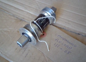 CAMPAGNOLO RECORD CARBON BOTTOM BRACKET 111mm x 68mm BSC THREADS - Picture 1 of 6