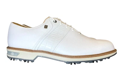 NEW FootJoy Dryjoys Premiere Series Packard Golf Shoes White 11.5 M, MSRP $239 - Image 1 of 4