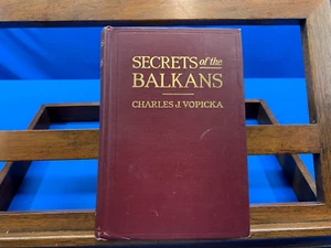 Geheimnisse des Balkans - Charles J. Vopicka, 1921, signierter Brief des Autors - Bild 1 von 8