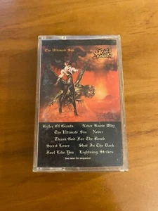 Ozzy Osbourne - The Ultimate Sin Cassette Tape 1986 CBS OZT 40026 Heavy Metal 80 - Picture 1 of 7
