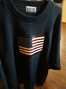 Vintage PGA Oak Hill Ryder Cup 1995 Navy Blue Sweater - USA Made - Sz L Women 