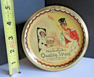 VINTAGE Mackintosh's® "Quality Street" *VIDEO* Toffees & Chocolates Tin ENGLAND - Picture 1 of 21