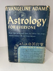 Antique Astrology Book Evangeline Adams Zodiac Signs Planets Houses 1931 - Picture 1 of 11