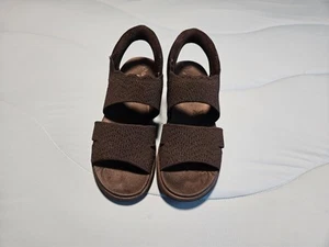 Skechers Slip-ins Sandals Womens 7 Black Worn Once - Picture 1 of 7