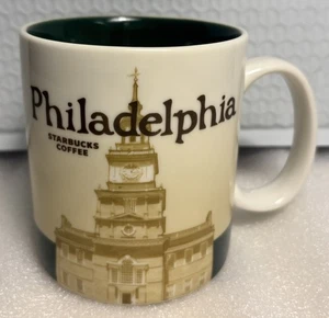 Starbucks Philadelphia Coffee Mug 2011 Global Icon Drink 16oz Cup Pennsylvania - Picture 1 of 4