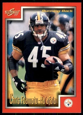 1999 Score Chris Fuamatu-Ma'afala Pittsburgh Steelers #111 - Image 1 of 2