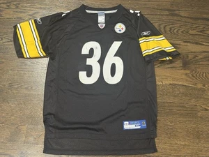 Camiseta Reebok NFL Pittsburgh Steelers Jerome Bettis #36 Juvenil XL (18-20) Leer Niño - Imagen 1 de 7