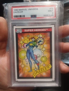 1990 Marvel Universe #13 Dazzler PSA 9. SCHÖN! - Bild 1 von 2