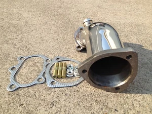3" 76mm Turbo Elbow Outlet Turbo Dump Pipe For Nissan S13 S14 S15 SR20DET - Picture 1 of 4