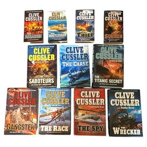 Clive Cussler Isaac Bell Adventure Books Lot of 11 (7 Hardcover 4 Softcover) - Bild 1 von 1