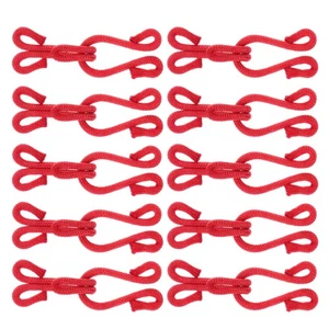 10 Stück Anti-Licht Knopf Druckknöpfe zum Nähen chinesischer Knoten reflektierendes Seil - Bild 1 von 12