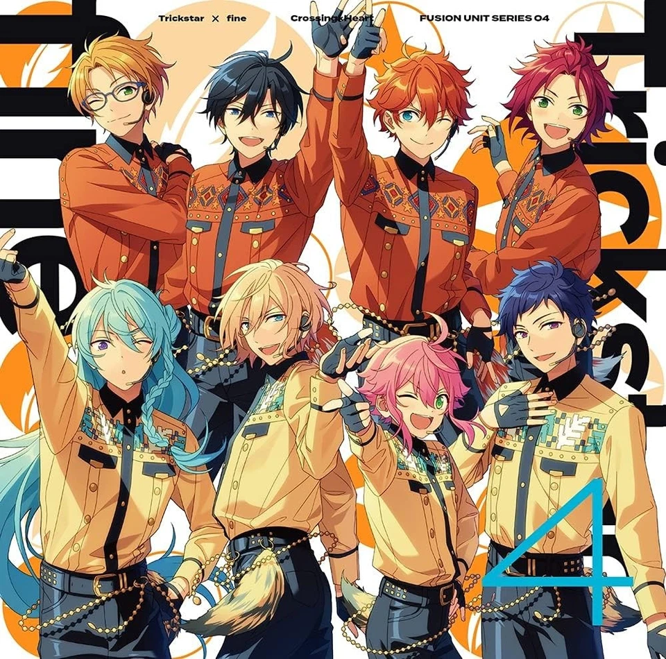 (JAPAN) CD Trickstar fine "Crossing x Heart" Ensemble Stars FUSION UNIT SERIES 4 - Image 1 of 1