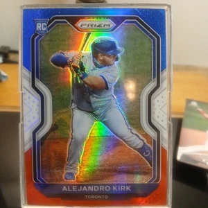 Alejandro Kirk 2021 Panini Prizm Red White Blue RC #169 - Picture 1 of 7