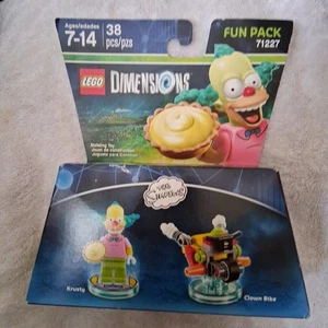 Lego Dimensions 71227 The Simpsons Krusty The Clown Fun Pack - Nib - Picture 1 of 5