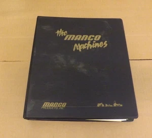 The Manco Machines Dealers Operators Manuals - Picture 1 of 16