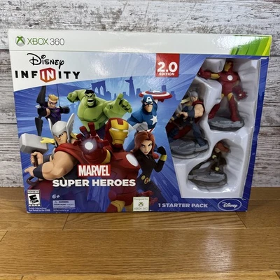 New Disney Infinity Starter Pack 2.0 Marvel Super Heroes Xbox 360 - Image 1 of 4