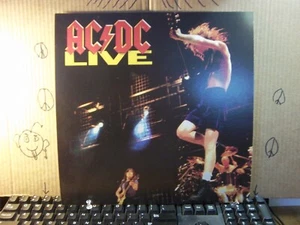 Orig Vintage AC/DC Live 12x12 promo Flat/poster Not a record - Foto 1 di 2