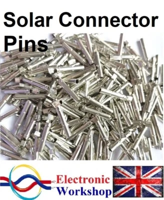 Pernos de conector de panel solar terminales de cobre estaño conectores PV 30A 1000V vendedor del Reino Unido - Imagen 1 de 4