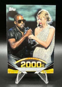 2011 Topps American Pie Kanye Interrupts Taylor Swift Card RC #196 RARE - Picture 1 of 2