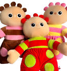 In The Night Garden Tombliboos Plush set of 3 baby pink yellow red kids soft toy