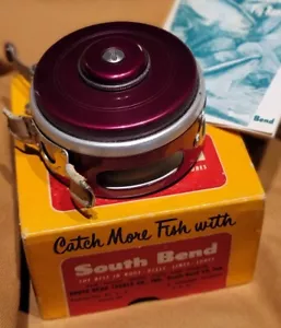 south bend #1130 MADE IN THE USA OREN-O-MATIC VINTAGE FLY REEL🐠 - Picture 1 of 12