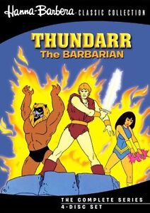 Hanna-Barbera Clásico DVD: Thundarr El Barbarian Serie Completa 4-Disc