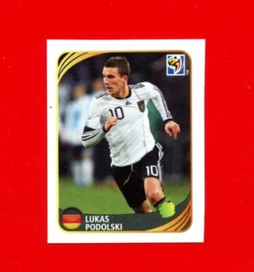 WC AFRICA 2010 Panini - Figurina-MINI Sticker n. 101 - PODOLSKI - GERMANY -New - Picture 1 of 2