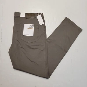 BRAX Chuck 40x34 hellbraun grau Jersey Smart Performance Chino Herren Hose Stretch 40 - Bild 1 von 8