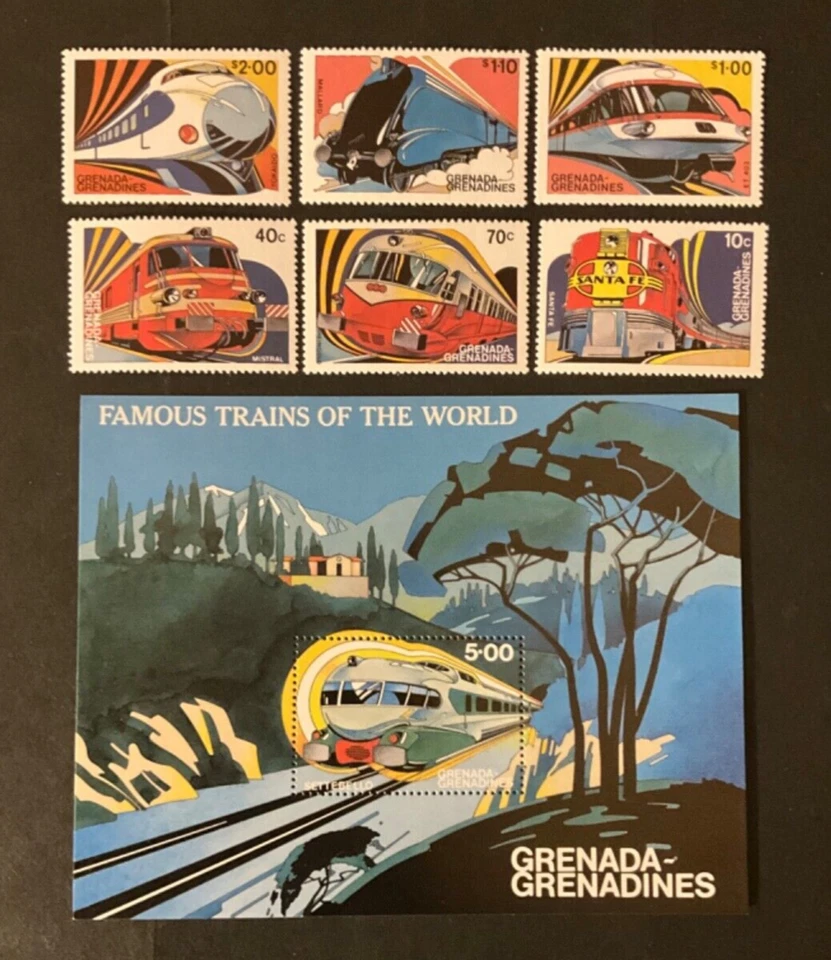 Grenada Grenadines Scott #509-514 never hinged - Image 1 of 1