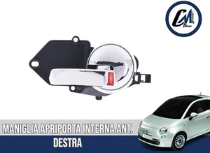 MANIGLIA APRIPORTA INTERNA DESTRA FIAT 500 500C 500 ABARTH 2007 OE 71749973 - Imagen 1 de 4